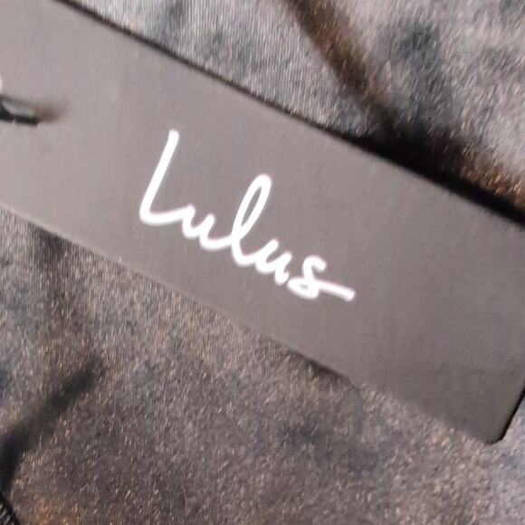 Lulu's NWT Elegant Taste Floral Jacquard Mini Dress - Picture 10 of 12